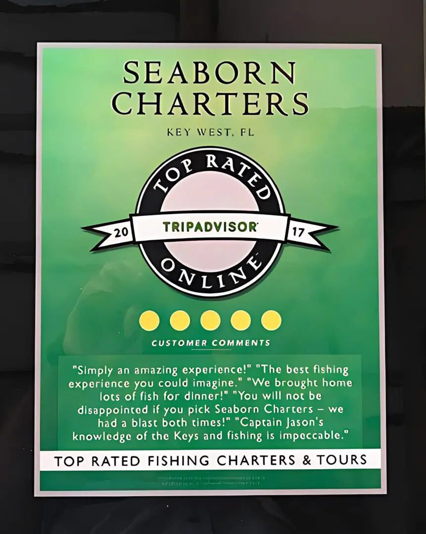 Customer comments on fishing experience