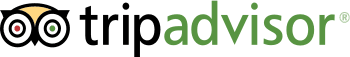 Tripadvisor branding with green text